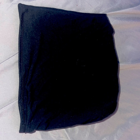 plain black tube top - Picture 1 of 1